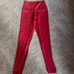 colorfulkoala red leggings